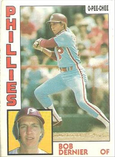 1984 O-Pee-Chee Baseball Cards 358     Bob Dernier